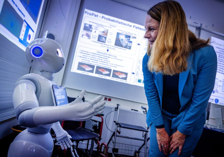 Robots Created to Help Elderly in Hospitals Pass Patient Testing Phase