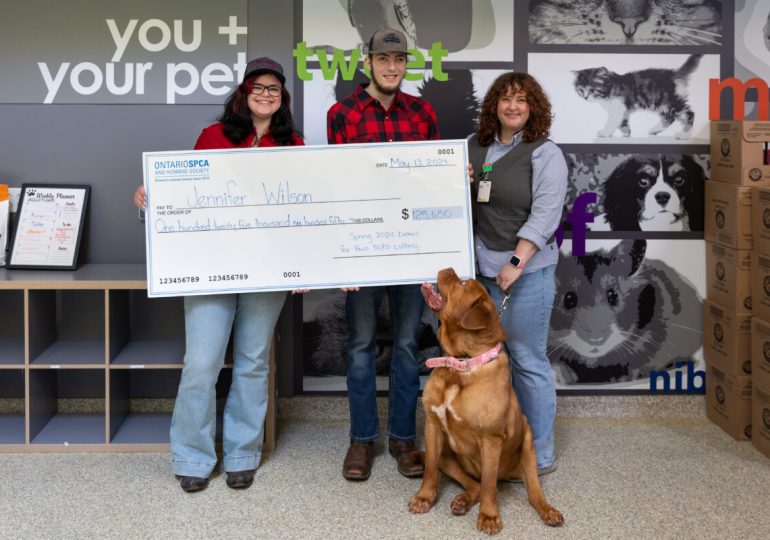 Memory of beloved dog lives on through winning lotto ticket