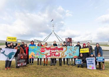 Ocean Protector Lobby Trip to Save Scott Reef