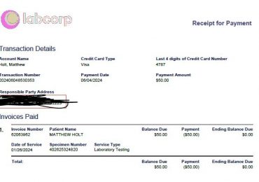How come I owe Labcorp $34.94? (Part 3)
