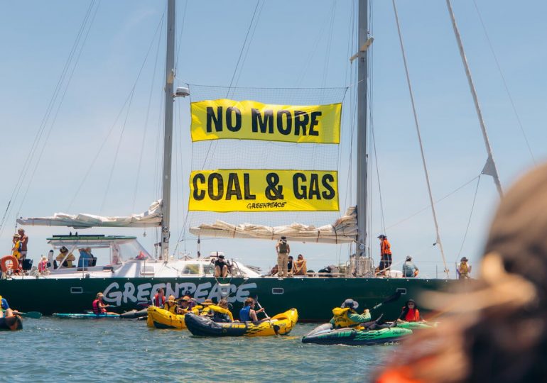 Greenpeace is paddling out at Rising Tide 2025. Are you?